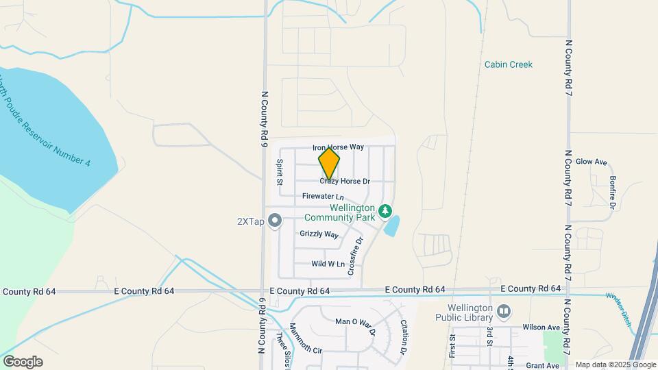 3325 Crazy Horse Dr Map and Location Details