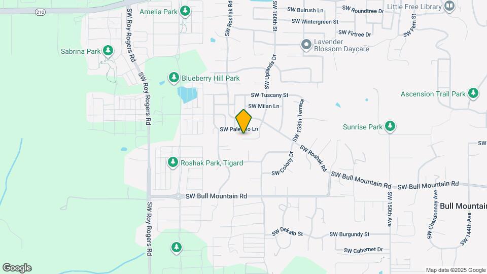 16205 SW Cameron Ct Map and Location Details