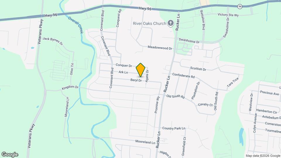 4810 Beryl Dr Mapa y Detalles de la Ubicación