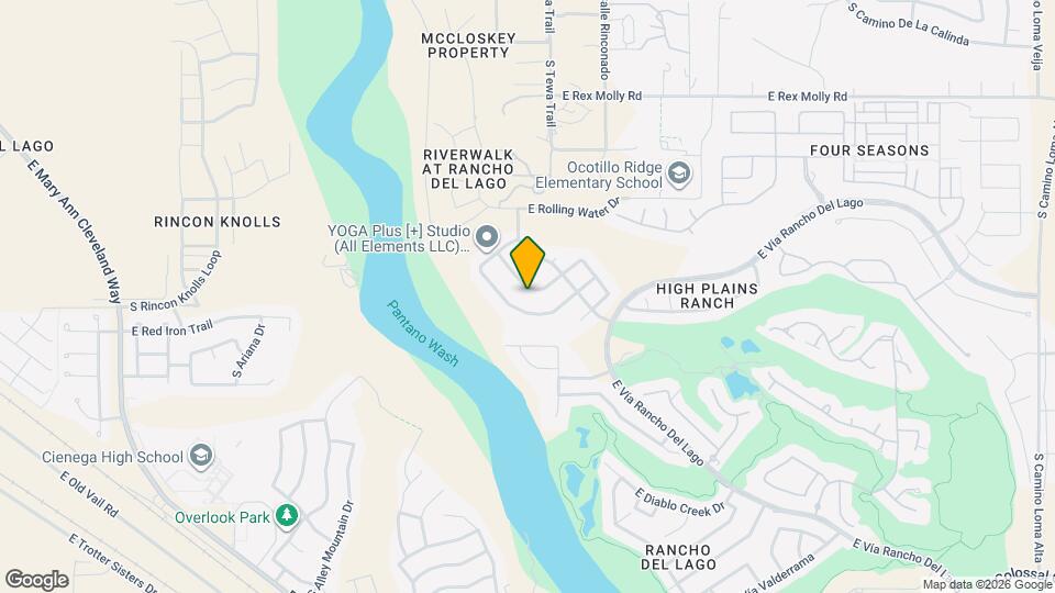 10414 S Painted Mare Dr Map and Location Details