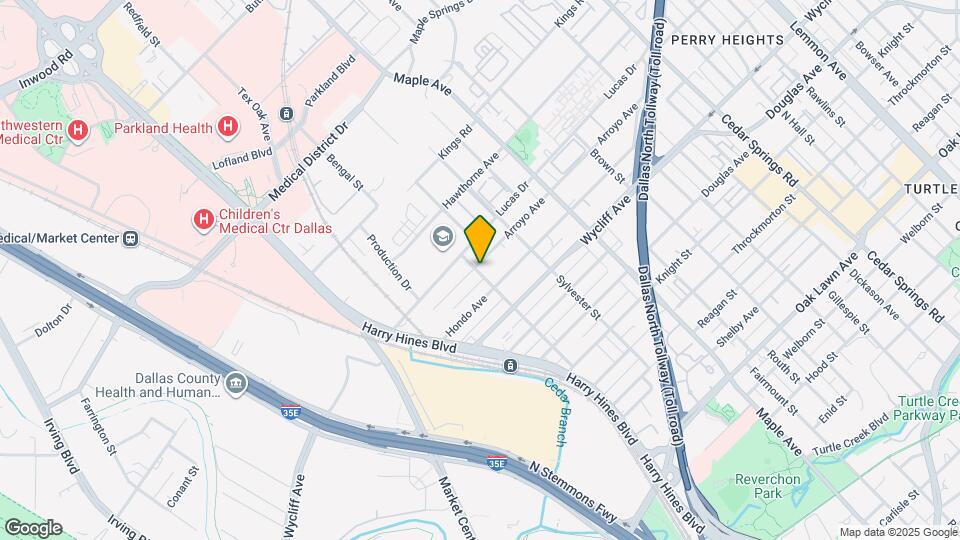 2300 Arroyo Ave Map and Location Details