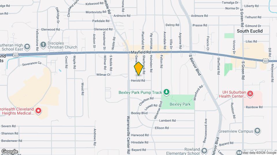 1543 Genesee Rd Map and Location Details