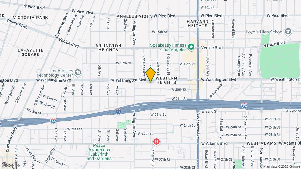 1912 Cimarron St, Unit A Mapa y Detalles de la Ubicación