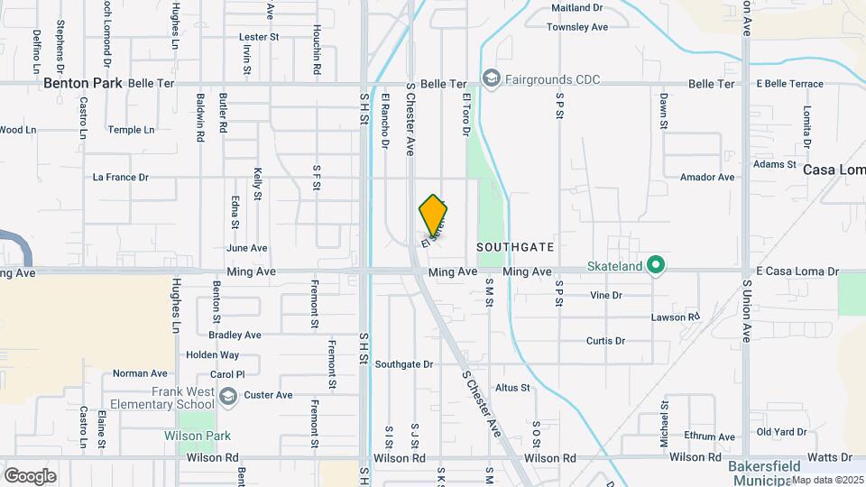 1536 El Sereno Dr Map and Location Details