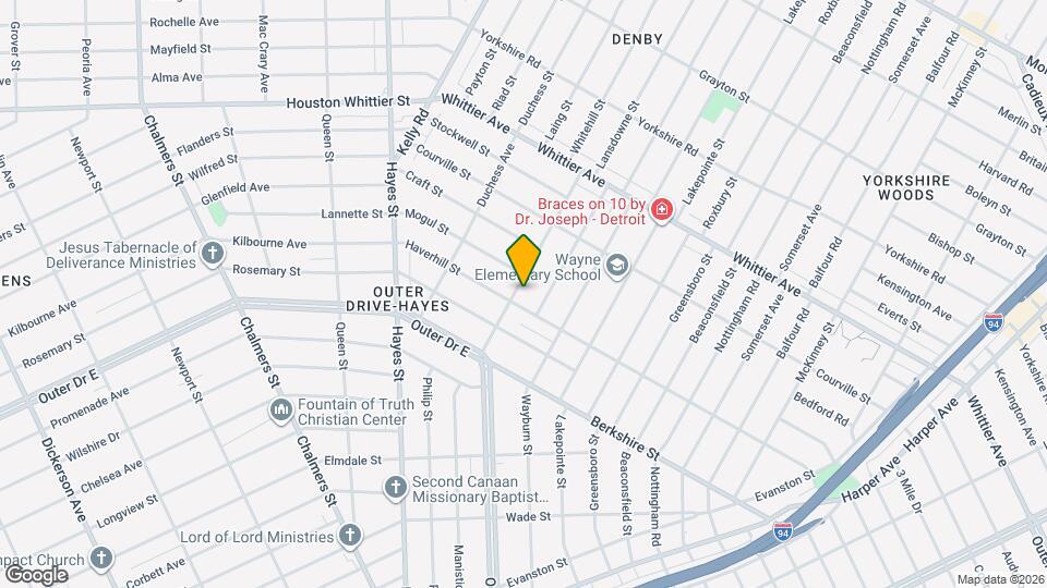 10724 Whitehill St Map and Location Details