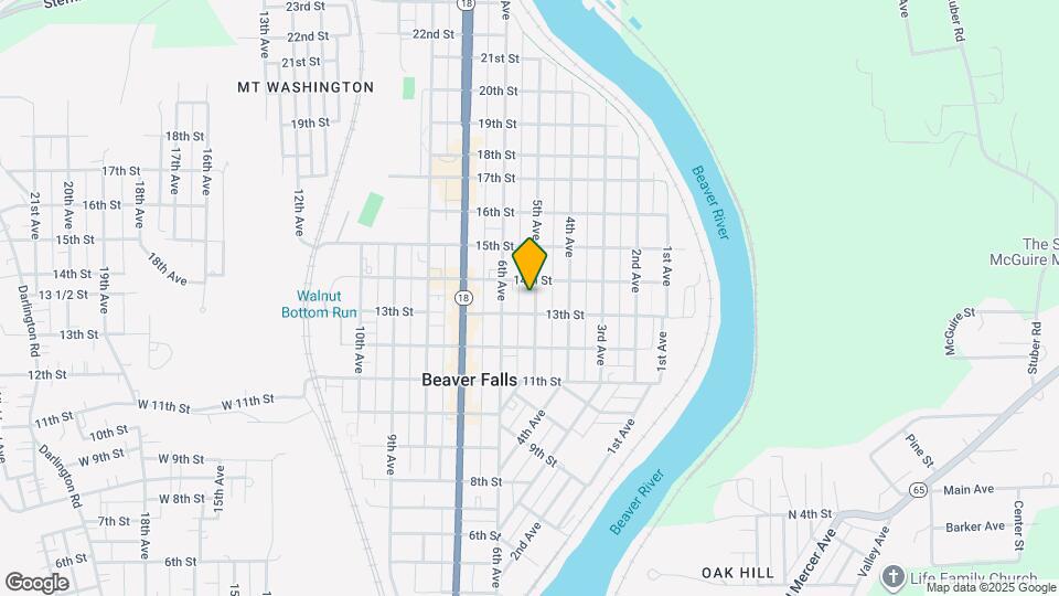 1313 5th Ave Map and Location Details