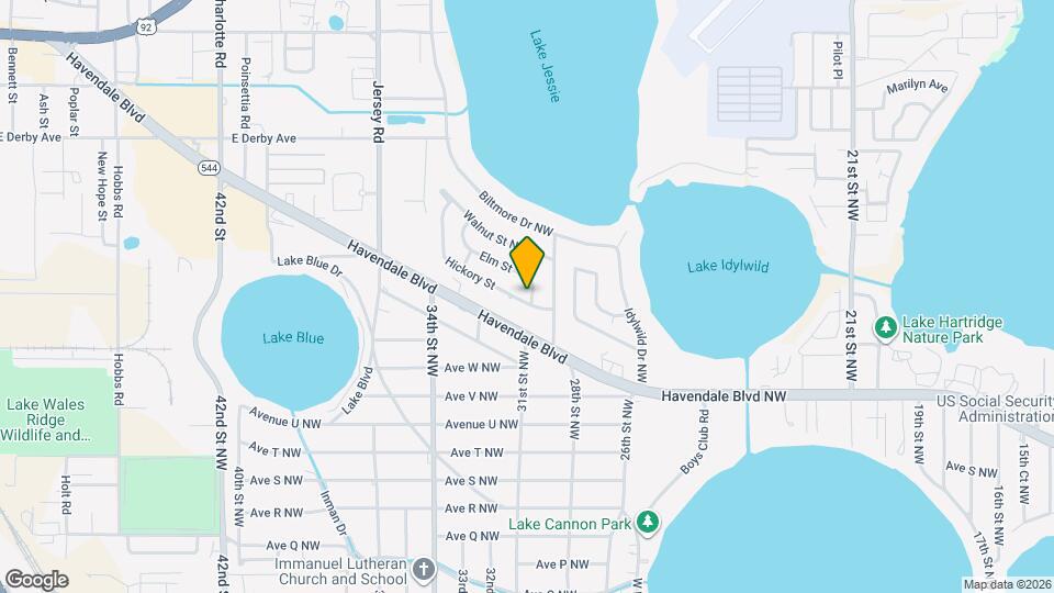 2919 Hickory St Map and Location Details