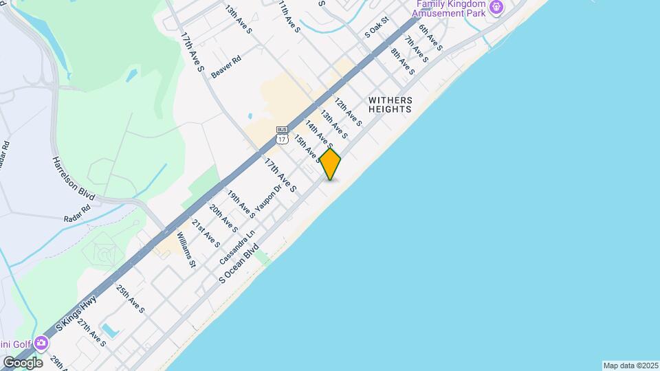 1501 S Ocean Blvd Map and Location Details