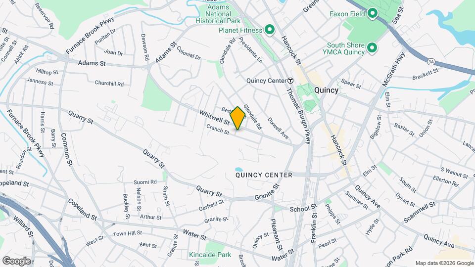 80 Cranch St Map and Location Details