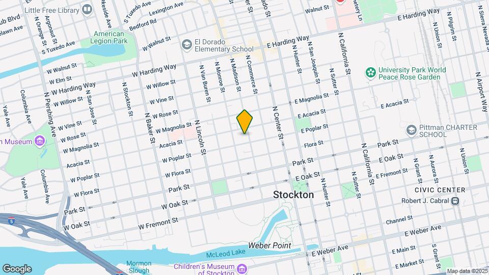919 Madison St Mapa y Detalles de la Ubicación