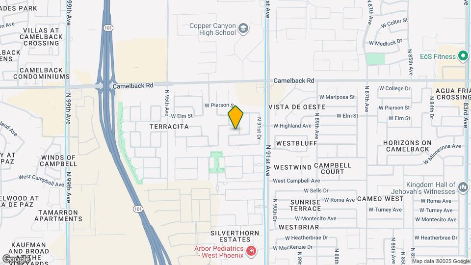 9208 W Coolidge St Mapa y Detalles de la Ubicación