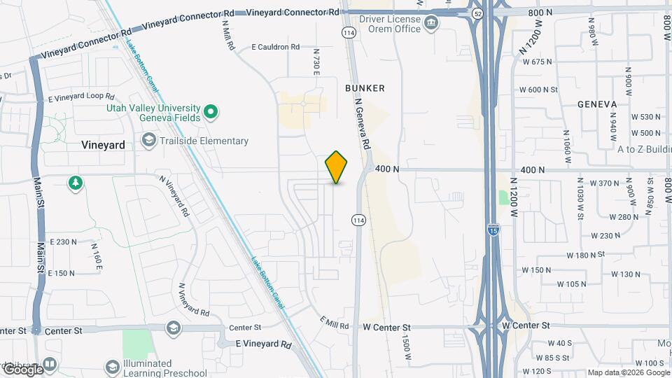 356 N 750 E, Unit SHARED B ROOM 1 Map and Location Details