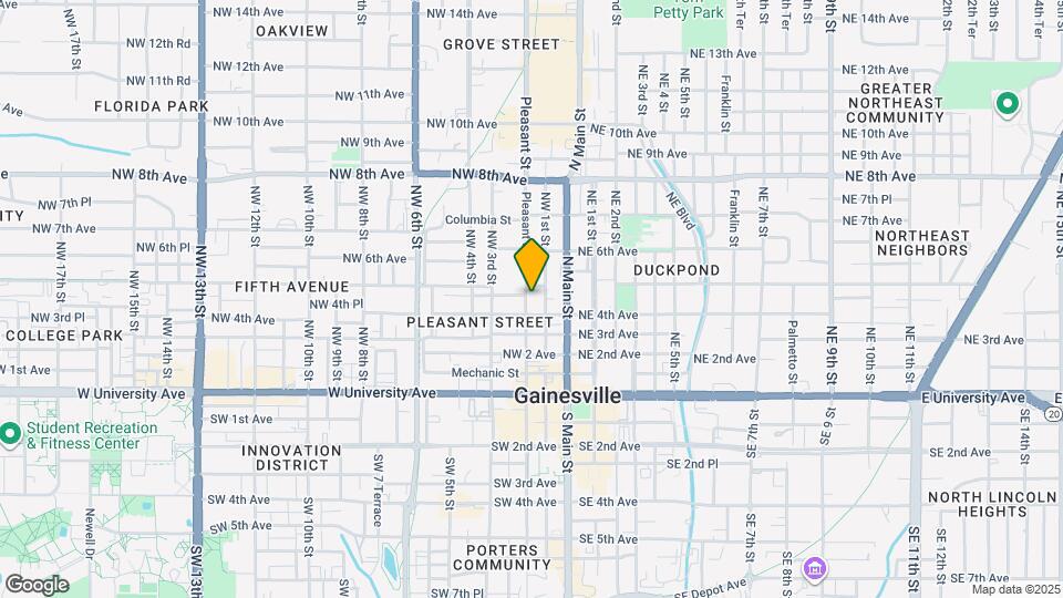 413 NW 2nd St Map and Location Details