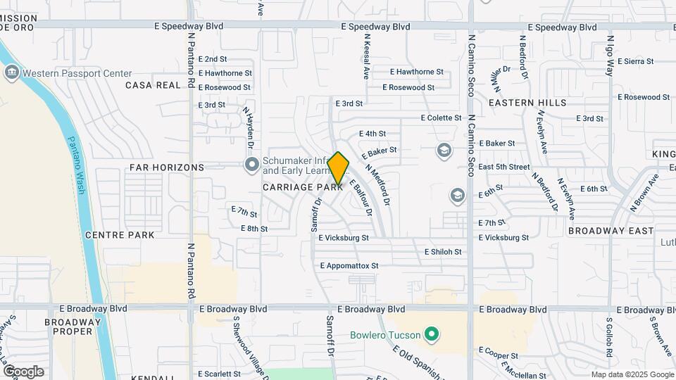 443 N Madris Dr Map and Location Details
