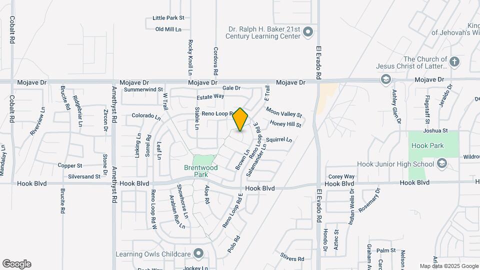 15096 Roan Cir Map and Location Details