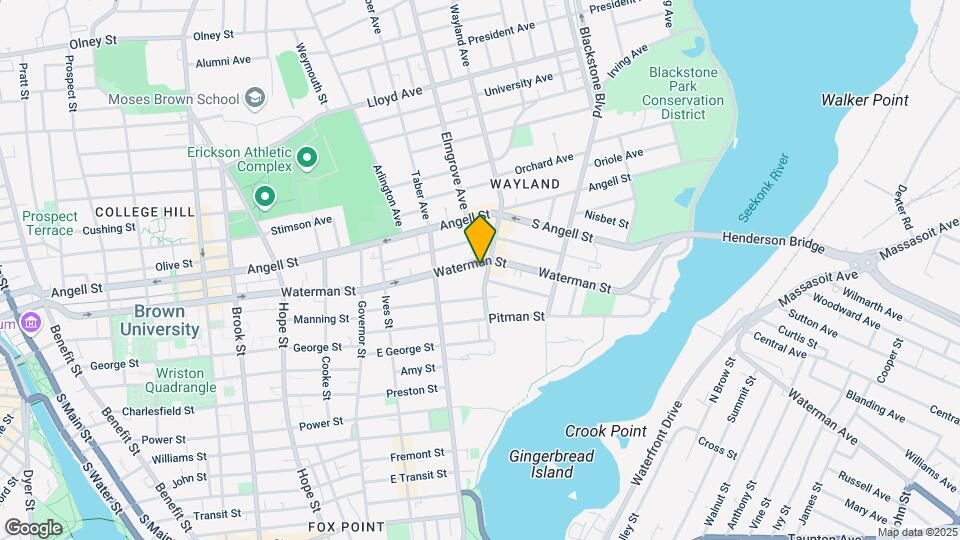 225 Waterman St Map and Location Details