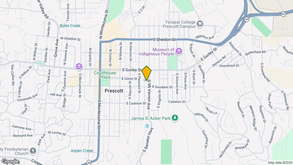 138 S Mt Vernon Ave Map and Location Details