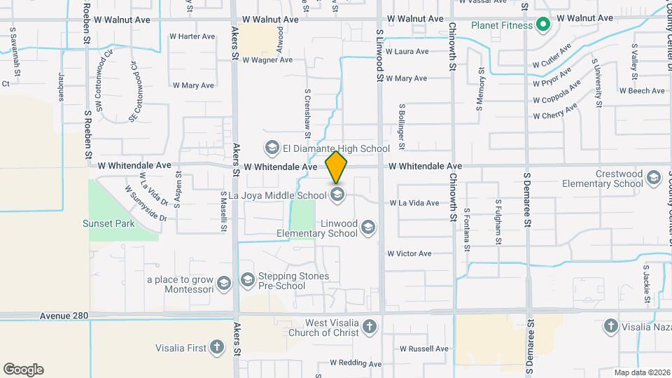 4722 W La Vida Ave Map and Location Details