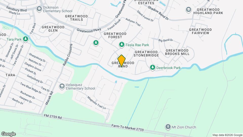 1111 Summer Brook Ct Map and Location Details