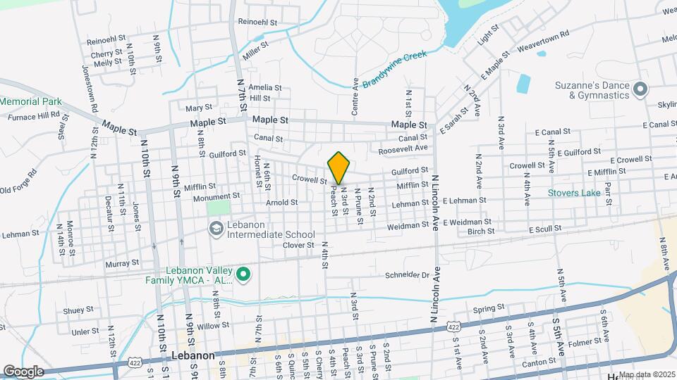 309 Mifflin St Map and Location Details