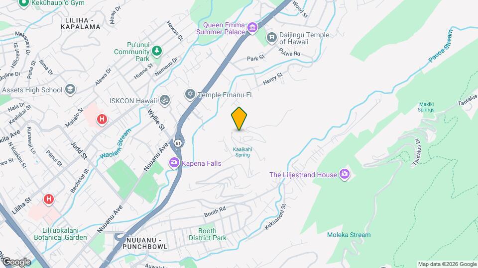 2998 Pacific Heights Rd Map and Location Details