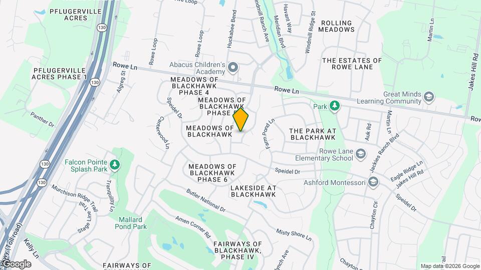 2605 Shanty Creek Pl Map and Location Details