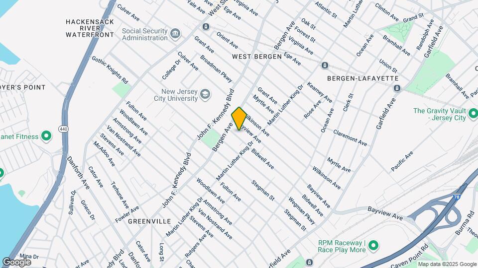 220 Bidwell Ave Map and Location Details