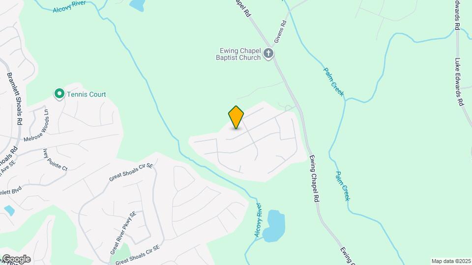 1670 Riverpark Dr SE Mapa y Detalles de la Ubicación