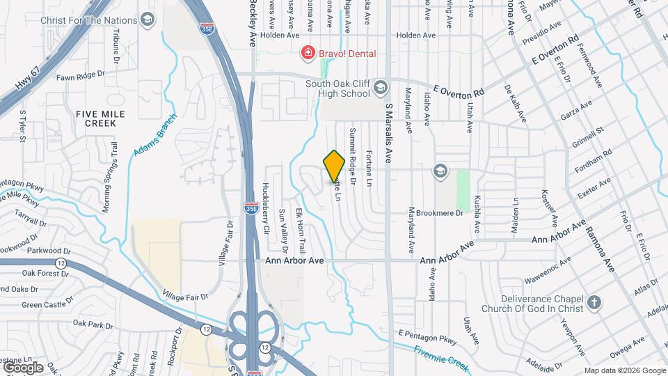 4025 Vanette Ln Map and Location Details