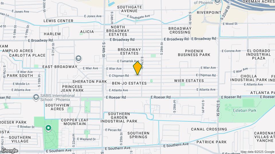 2549 E Chipman Rd Map and Location Details