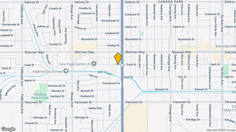 22018 Gault St Map and Location Details