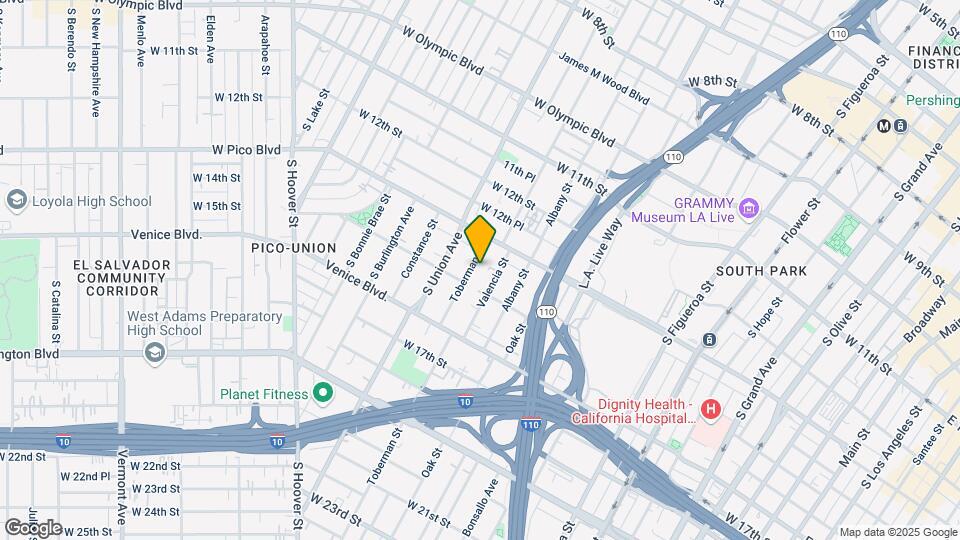 1336 Toberman St Map and Location Details
