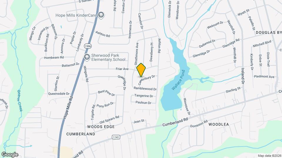 4630 Canterbury Dr Map and Location Details