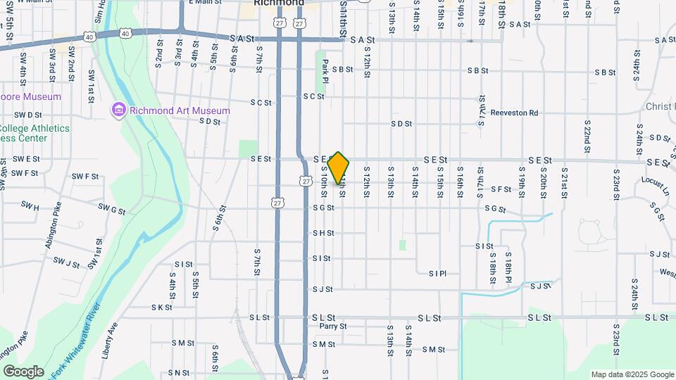 610 S 11th St Map and Location Details