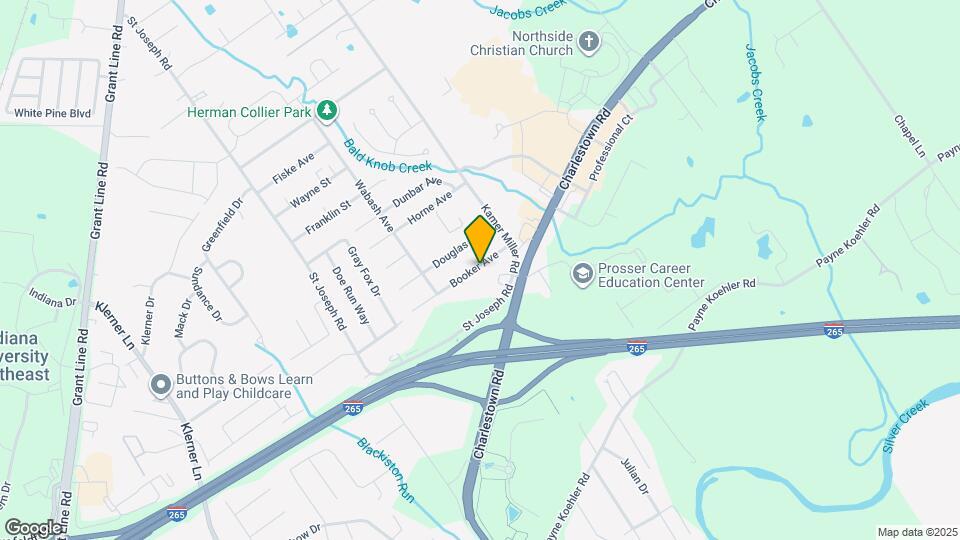 3928 Booker Ave Map and Location Details