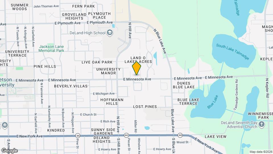 1235 E Minnesota Ave Map and Location Details