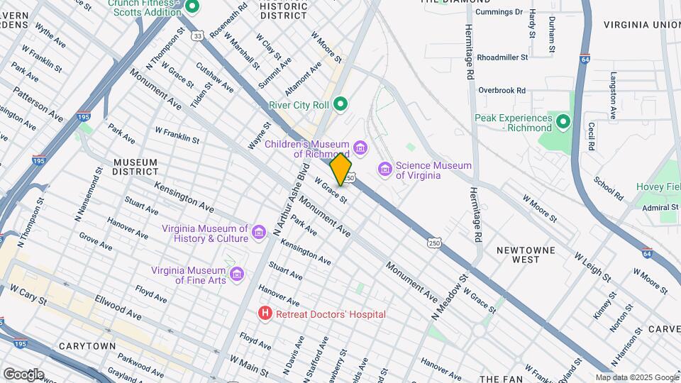 2620-2622 W Grace St Map and Location Details