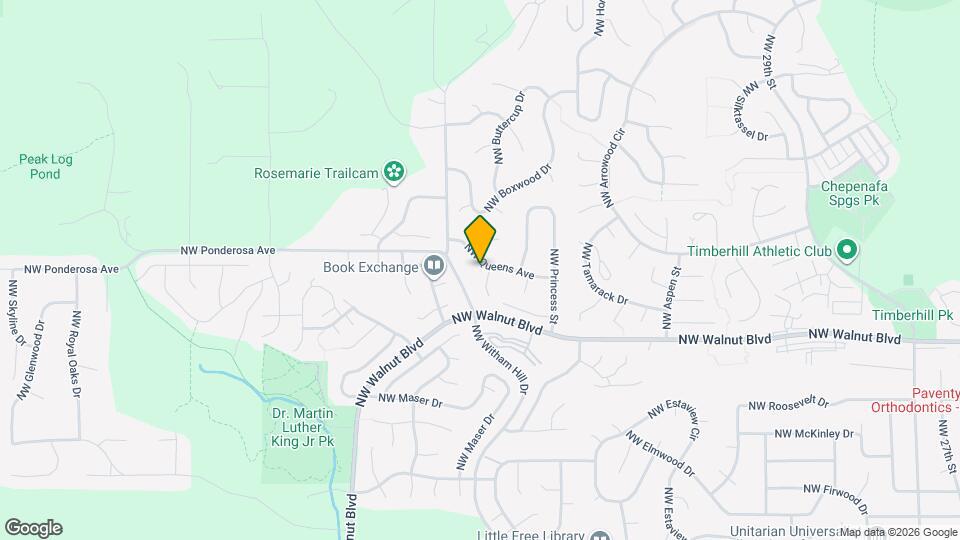 4510 NW Queens Ave Map and Location Details