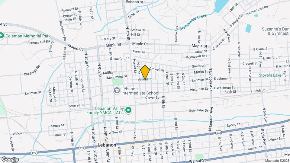 412 New St Map and Location Details