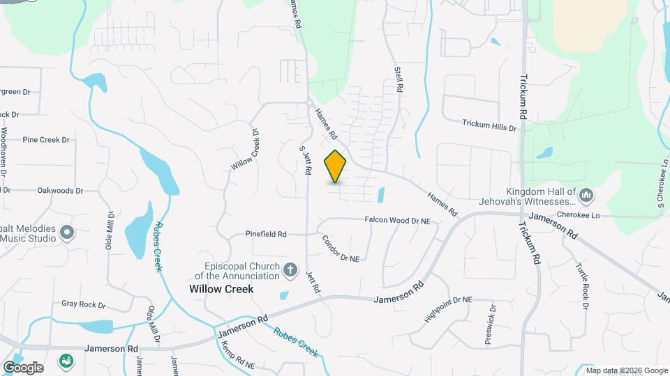 202 W Oaks Pl Mapa y Detalles de la Ubicación