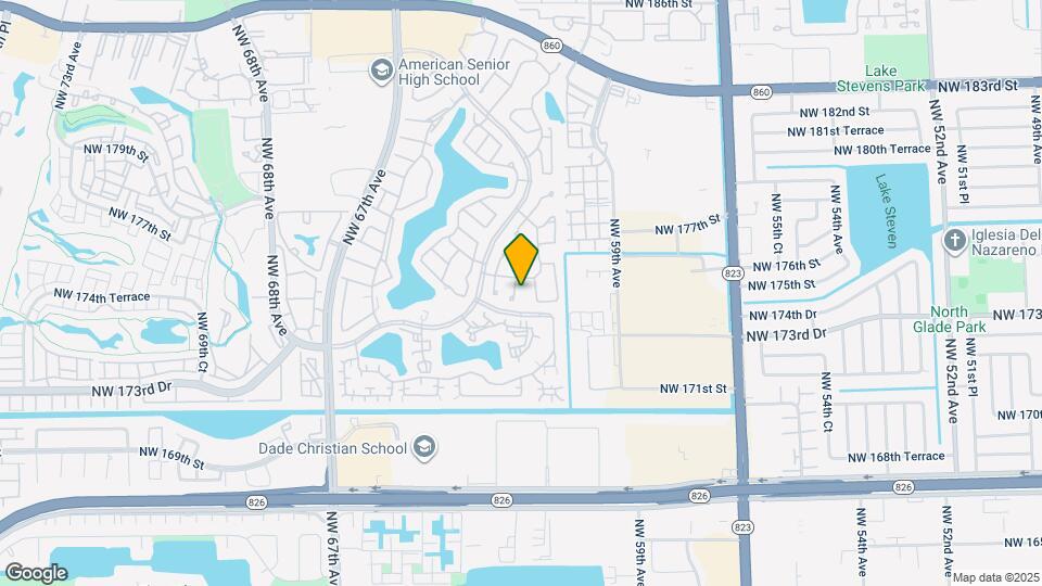 17329 NW 62nd Ct Map and Location Details