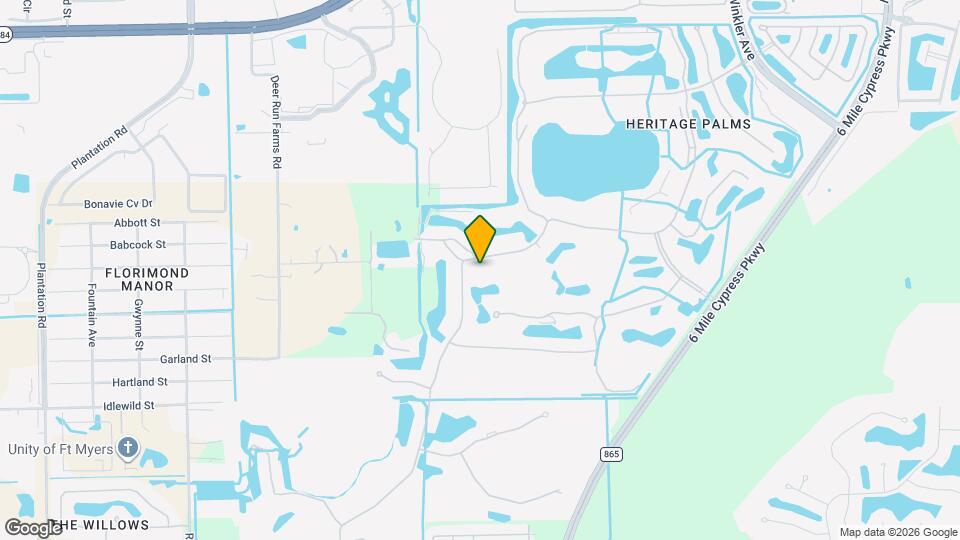 10537 Washingtonia Palm Way Map and Location Details