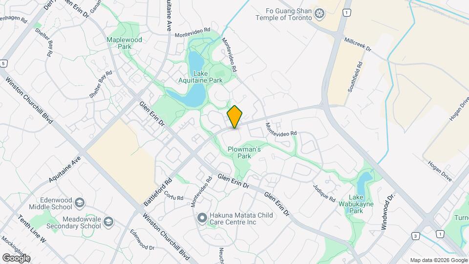 2670 Battleford Rd Map and Location Details