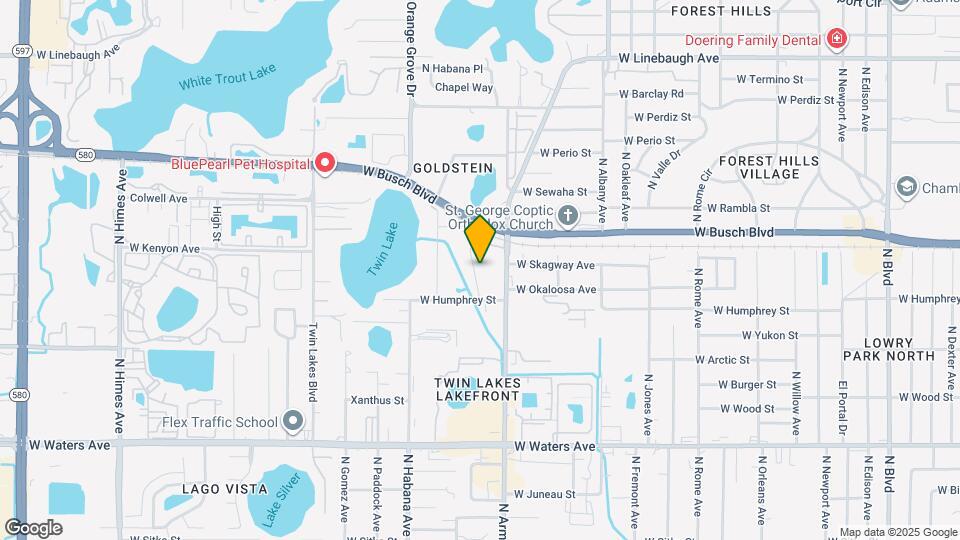 8911 Oren Ave Map and Location Details