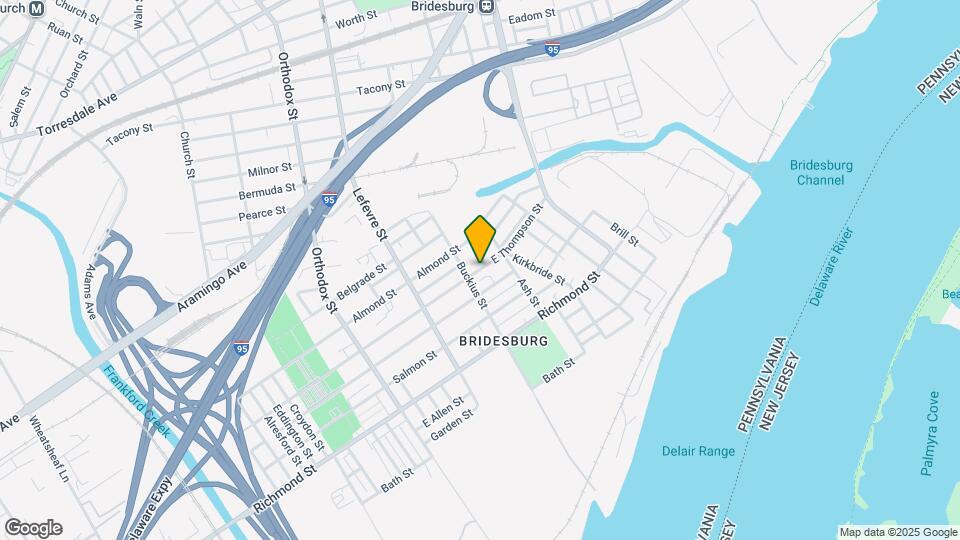 4627 E Thompson St Map and Location Details