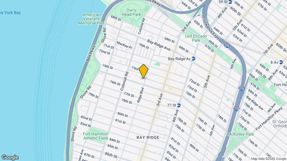 7410 Ridge Blvd-Unit -6C Map and Location Details