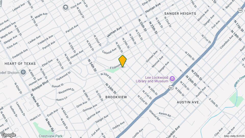 1017 N 31st St Map and Location Details