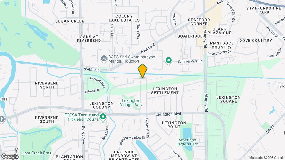 1011 Lexington Green Dr Map and Location Details