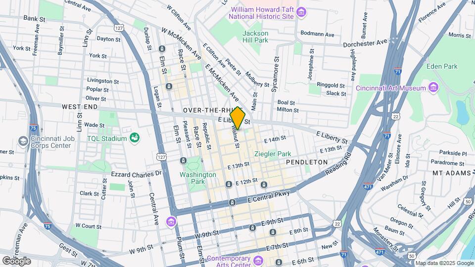 1418-1420 Walnut St Mapa y Detalles de la Ubicación