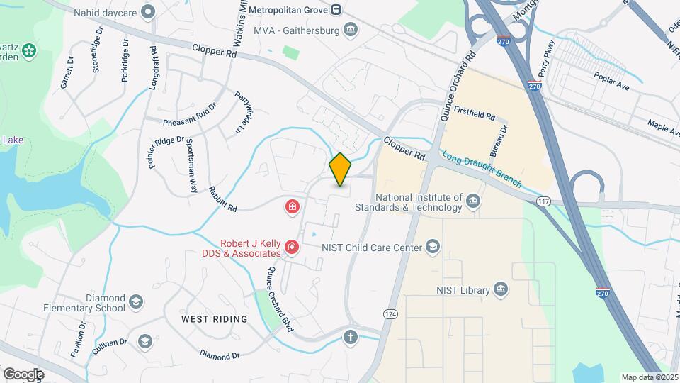 742 Quince Orchard Blvd, Unit T1 Map and Location Details
